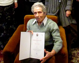 90 éves Juhász Józsefné 