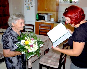 90 éves Kis Gyuláné