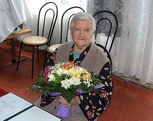 90 éves Kovács Jánosné