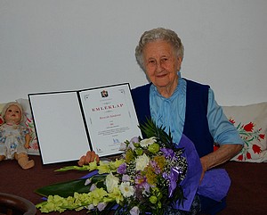 90 éves Bereczki Sándorné