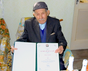 90 éves Bodó Sándor