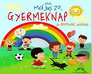 Gyermeknapi programok a BFMK előtt