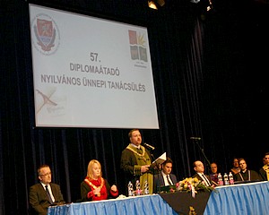 57. Diplomaátadó a Mezőgazdasági Karon