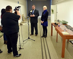 A Tornyai-múzeumban Makó Művésztelepe