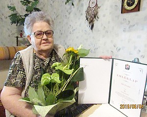 90 éves Süli Józsefné