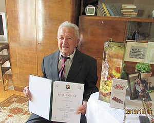 90 éves Gyovai Ferenc