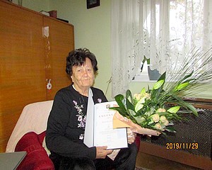 90 éves Keresztes Istvánné