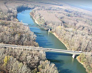 Új Tisza híd Algyőnél