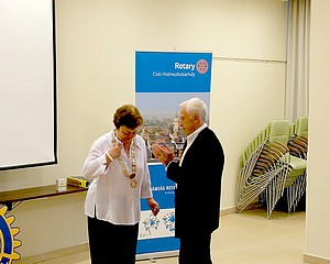 Elnökváltás a vásárhelyi Rotary Club élén