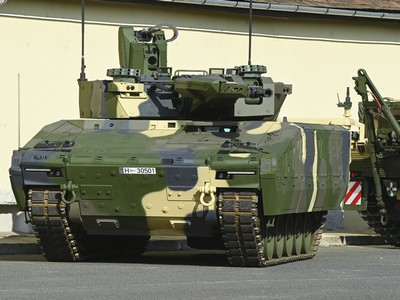 Újabb Lynx harcjármű érkezett Vásárhelyre