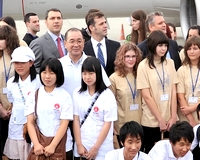 Megérkeztek a Hódmezővásárhely japán vendégei