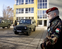 Zárógyakorlat Vásárhely belvárosában
