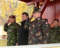 Parancsnokváltás a Magyar - Román Békefenntartó Zászlóaljnál