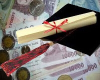 Nem aprópénz a diploma ára
