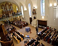 Átadták a felújított hódmezővásárhelyi református ótemplomot