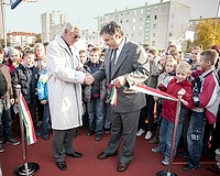 Felújított pályák a Sportcentrumban