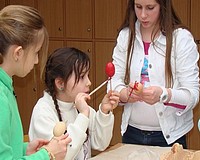 Húsvétváró programok a székkutasi iskolában 