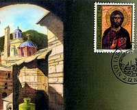 Ortodox egyházművészet bélyegeken
