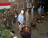 A marhapörkölt volt a sláger Kabulban