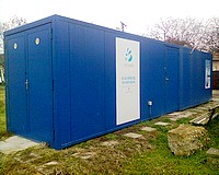 Megnyílt három víztisztító konténer