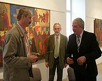 Kurucz D. István festményekkel gazdagodott Hódmezővásárhely. 
