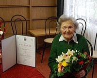 95 éves Dr. Szigetvári Ferencné 