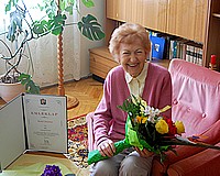 90 éves Benkő Julianna