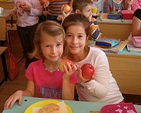 Folytatódik a gyümölcs-program az iskolákban